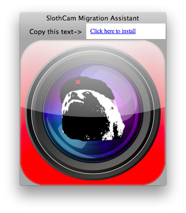 SlothCam Migration Assistant