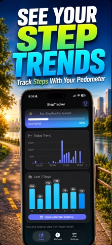 StepTracker — App Store screenshot 3